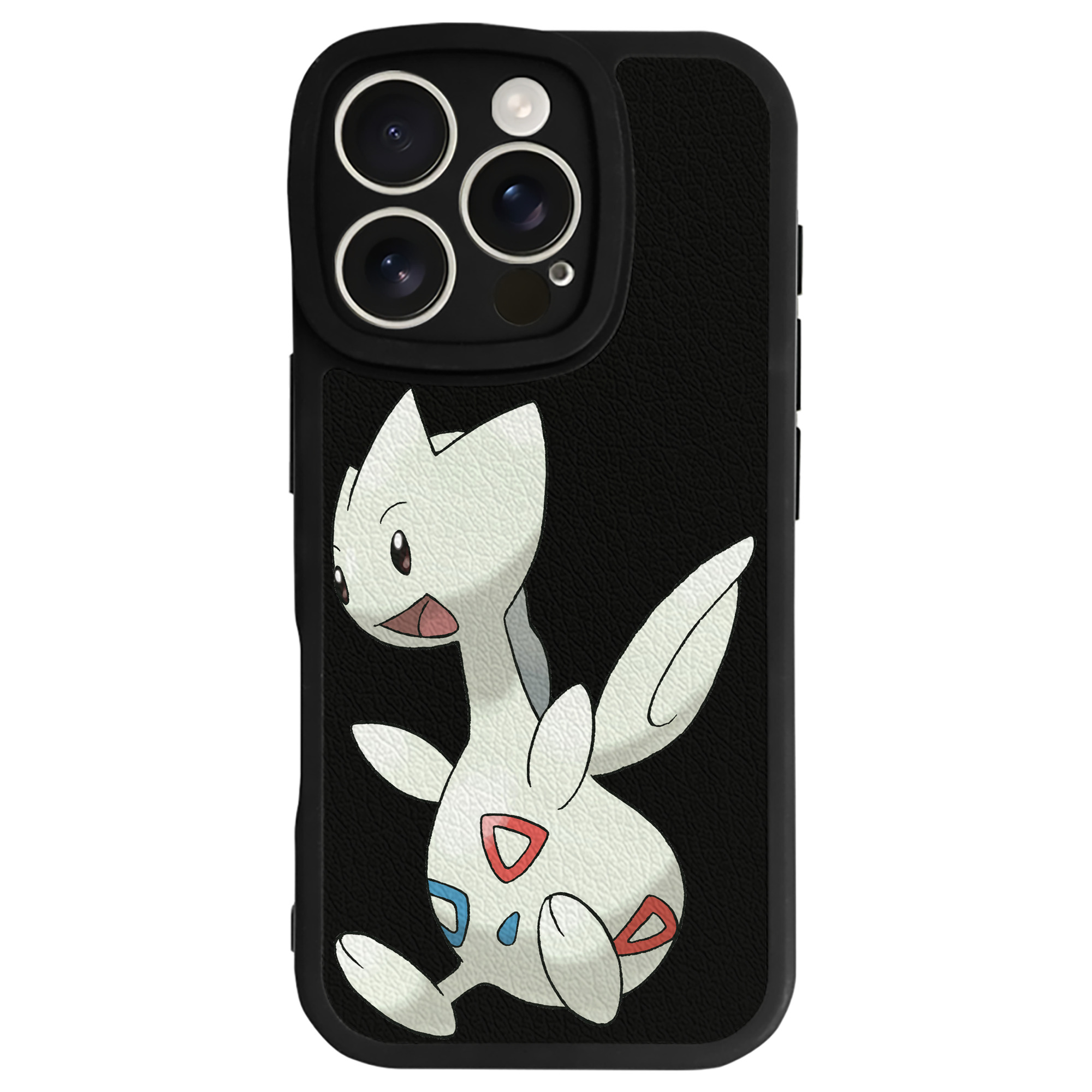 （画像用） ポケットモンスター Pokémon 【iPhone 16シリーズ対応】シリコンスマホケース（レザー調） 材質：シリコン